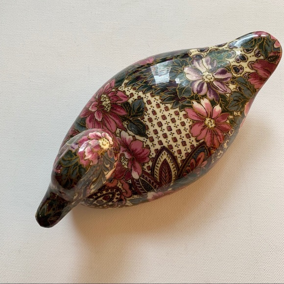Patricia Reach Other - Sale Vintage Patricia Reach Floral Decoupage Duck